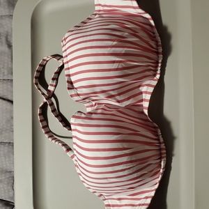 Shade & Shore Striped Bikini Top